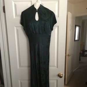 Floor length dress